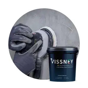 Vissney Naadloze Microcementvloer En Buitenmuur Plafond Microcementcoating