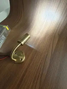 Interruptor de atenuación táctil LED de aluminio completo a prueba de agua, 12V, 24V, luz de lectura para barco, lámpara de punto ajustable para RV