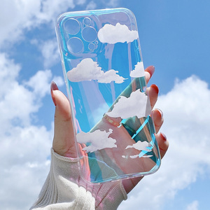 <span class=keywords><strong>Coque</strong></span> de téléphone Cloud pour <span class=keywords><strong>iPhone</strong></span> 15 Pro Max, <span class=keywords><strong>coque</strong></span> de téléphone antichoc à changement de couleur laser pour <span class=keywords><strong>iPhone</strong></span> 14 13 12 Pro Max, <span class=keywords><strong>coque</strong></span> laser Cloud - Product Image 2