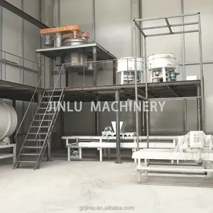 JINLU स्वत: कृत्रिम क्वार्ट्ज पत्थर सतह प्लेट संयंत्र, क्वार्टज पत्थर की पटिया उत्पादन संयंत्र, suni kuvars makineleri