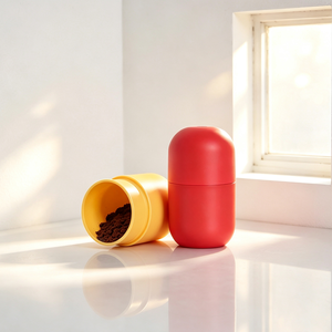 Capsule mate en PP de qualité alimentaire 30g pour café, bouteille de poudre de café lyophilisée aux fruits avec bouchon à vis, personnalisation des couleurs - Product Image 2