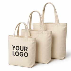 Sac fourre-tout en toile réutilisable et écologique, tailles personnalisées, avec bandoulière, sac de shopping en toile, plusieurs couleurs disponibles - Product Image 1