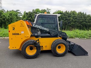 Liugong oficial a estrenar cargadora de ruedas 385B 1 tonelada Mini cargadora de dirección deslizante para precio de venta - Product Image 4