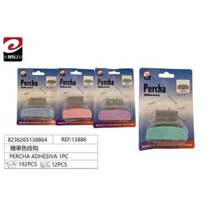 Percha Adhesiva Candy Colored Hook 1PC Novelty Hooks - Product Image 3