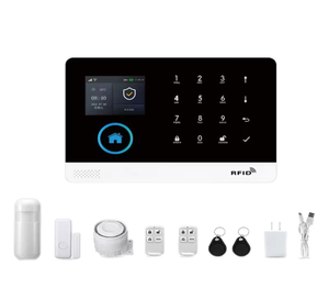 WiFi+GSM2G/4G Akıllı Ev Güvenlik Alarm Sistemi Ana Bilgisayarı RFID Tuş Takımı Tuya APP Kontrolü Hırsızlığa Karşı Hırsız Alarmı Kamera Bağlantısı - Product Image 1