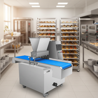 Machine industrielle à biscuits avec embouts de pâtisserie, équipement de boulangerie pour la fabrication de biscuits, machine à former les biscuits