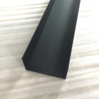 Profilé de meuble en aluminium sur mesure 6063 T5 Tiroirs d'armoires de cuisine
