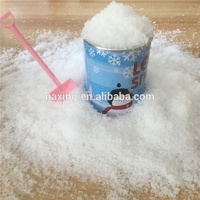 Vente en gros, décoration de neige artificielle instantanée, neige magique de noël pour les enfants qui jouent