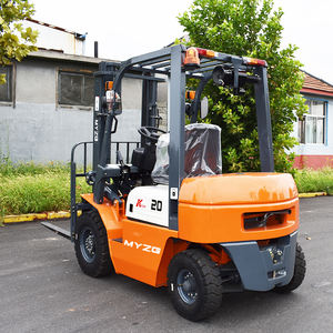 2トン産業材料輸送フォークリフトクイックレスポンス油圧システムとバックミラーセットアップディーゼルフォークリフト - Product Image 6