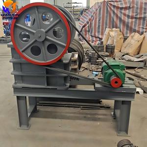 תחנת ריסוק ניידת קלה להזזה, מגרסת לסת ניידת לשימוש באזורים רחבים, מגרסת אבן ביתית למפעל ייצור, למכירה - Product Image 1