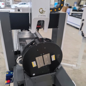 Guangjie Guangjie 2460 Bibo Guangjie Gj6024 Laser à fibre 1,5 kW 3 axes à refroidissement par eau, compatible PLT, pour découpe de métaux de haute précision en forme de D - Product Image 2