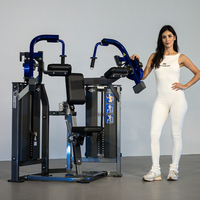 Rosen Source Factory Appareil de musculation à charges guidées pour entraînement de force, sans entretien, Extension triceps isolalette