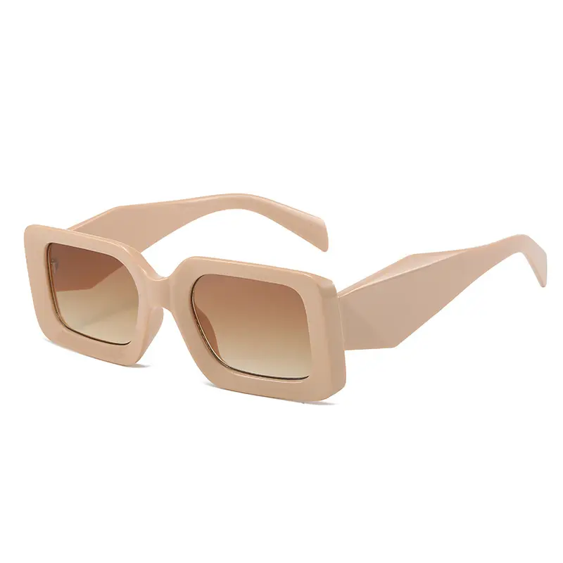 Spring Trendy OEM Private Label Luxury Brand Sun Glasses Fashion Men Rectangle Sunglasses 2023