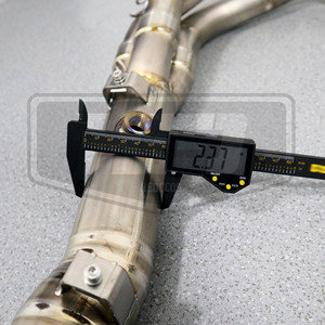 Sistema de Escape de Aleación de Titanio para <span class=keywords><strong>BMW</strong></span> <span class=keywords><strong>K1600</strong></span>, Diseño Ligero, Escape Deportivo Mejorado, Colector y Tubo de Bajada - Product Image 4
