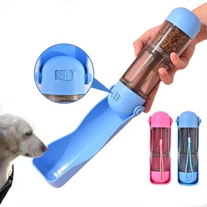 उच्च मानकों चिकित्सा मानक पालतू पशु उत्पादों कुत्ते कटोरा पोर्टेबल कुत्ते पानी की बोतल