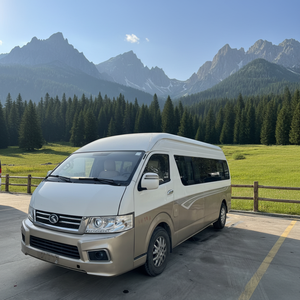 Autocar de tourisme d'occasion <span class=keywords><strong>pas</strong></span> <span class=keywords><strong>cher</strong></span>, Chine, original, 18 places, diesel Euro 4, conduite à gauche, espace spacieux à l'avant pour les voyages et les excursions - Product Image 1