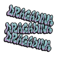 Pas de minimum de lettres personnalisées patchs fer sur patch patch de broderie personnalisé