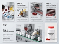 Capsules d'astaxanthine OEM ODM, 60 gélules, étiquette privée, complément alimentaire