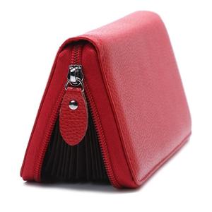 Cartera Larga de Cuero Andong para Mujer, Cartera de Cuero Vacuno Genuino con Protección RFID, Bolsos de Mano de Moda, Tarjeteros, Monederos para Teléfono Móvil para Mujer - Product Image 2