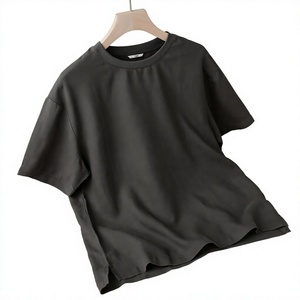 Camiseta de Lino y Lyocell Transpirable para Hombre, Cuello Redondo, Manga Corta, Corte Holgado, Informal, para Uso Diario de Verano - Product Image 3