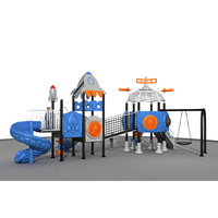 Structure de jeu d'aventure excitante, centre d'activités de plein air, toboggan d'escalade, aire de jeux extérieure pour enfants pour le divertissement