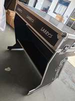 Valise DJ en aluminium personnalisable avec double fonction push-pull Valise métallique portable pour contrôleurs numériques antichoc EVA OEM ODM