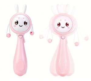Juguete musical educativo para recién nacidos, móvil para cuna, campana para cama infantil, chupete para bebés, mordedor de conejo para bebés, sonajero - Product Image 3