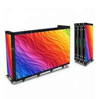 Écran LED flexible P1.86 P2.5 pour table de DJ, support mobile, affichage publicitaire pour fêtes, clubs, mariages - Ventes Flash