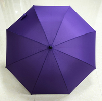 Parapluie de golf promotionnel, parapluie violet en gros