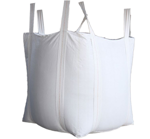 Bolsa gigante tejida a granel de grado alimenticio de PP, 1 tonelada, súper grande para 1000 kg, 500 kg, 1,5 toneladas, 2 toneladas, plana, transpirable para Mine Rock Feed FIBC - Product Image 4