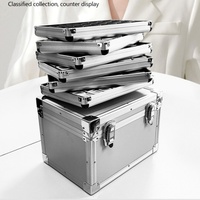 Pierre nue avec des marchandises plateau de présentation bijoux boîte de rangement anneau visage diamant couleur trésor portable valise spot en gros