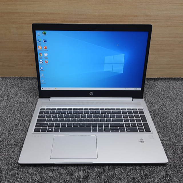 Wholesale 95% New Laptop for HP Probook 450 G7 I5-10th 8GB 256GB SSD 15.6 "With English Keyboard  Buisiness Laptop