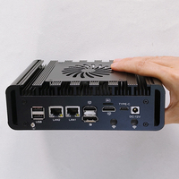Aangepaste ODM OEM Industriële PC NUC 4G 5G WIFI Fans Mikrotik Ubuntu Soft Router Intel N100 DDR5 Linux Embedded Computer Mini PC