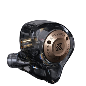 KZ-EDX Casque intra-auriculaire à bobine mobile <span class=keywords><strong>PRO</strong></span> <span class=keywords><strong>X</strong></span> 3.5mm Annulation active du bruit (ANC) Contrôle filaire Mac LHDC pour ordinateur portable - Product Image 1