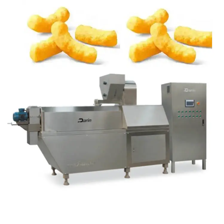 Machine de fabrication de snacks soufflés au maïs entièrement automatique