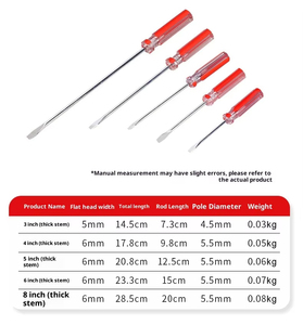 <span class=keywords><strong>Tournevis</strong></span> Phillips en acier robuste multi-usages magnétique chromé industriel IMPA 612272-76 OEM avec poignée en plastique - Product Image 3