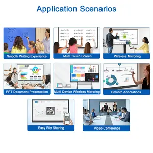 Groothandel Vinger Touch Module 4K 100 Inch Dual Touch Lcd Interactieve Gebruikte School Onderwijs Smartboards Te Koop - Product Image 6