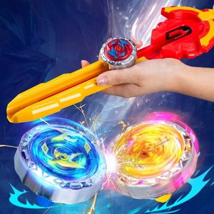 Juguete de moda: Piñón de batalla giratorio de metal con imán, modelo Desert Eagle, para niños, con luces, tipo <span class=keywords><strong>Bey</strong></span> Burst - Product Image 2