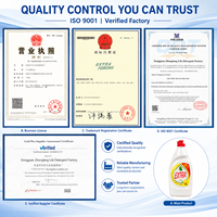 Savon à vaisselle biologique hautement concentré OEM 500ml Détergent de cuisine liquide haute propreté du fabricant chinois Prix de gros