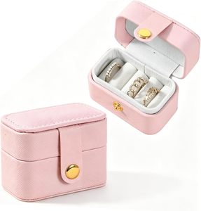 Boîte de rangement rectangulaire en cuir PU tendance pour bijoux, avec logo personnalisé, vente en gros, présentoir pour emballage cadeau de détail - Product Image 1