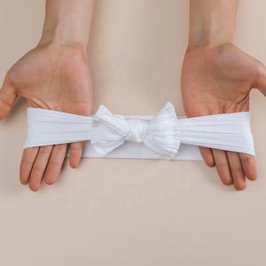 Super Stretchy Soft Knot <strong>Baby</strong> <strong>Headbands</strong> with Hair Bows Big Nylon Head Wrap for Newborn <strong>Baby</strong> Girls Infant Toddler Kids - Product Image 5