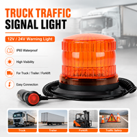 Luz de Advertencia LED Magnética para Camiones, Zona Roja, Indicador de Seguridad, Luz Verde Ámbar, Accesorio de Luz para Camiones, Señalización de Tráfico