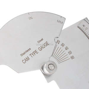 MG-8 पुल कैम वेल्डिंग गेज स्टेनलेस स्टील कैम प्रकार वेल्डिंग गेज टेस्ट Ulnar वेल्डर निरीक्षण गेज पण - Product Image 5