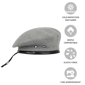 Nouveau Style personnalisé à la mode français béret <span class=keywords><strong>chapeau</strong></span> <span class=keywords><strong>pas</strong></span> <span class=keywords><strong>cher</strong></span> <span class=keywords><strong>cérémonie</strong></span> béret casquettes extérieur taille réglable bérets - Product Image 3