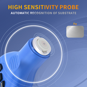 DR120 Battery-Powered Micron Thickness <strong>Gauge</strong> Meter Car Paint Coating Measures Plastic <strong>Surface</strong> Convex Radius Curvature - Product Image 2
