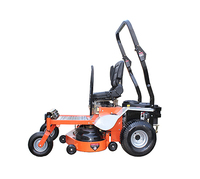 Tondeuse autoportée professionnelle Speedy SPY 50 ZTR 50 pouces, robuste, pour paillage, à braquage zéro, moteur V-Twin