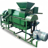 Batteuse agricole multifonctionnelle diesel haute performance pour riz, blé, maïs et haricots – Machine de battage robuste
