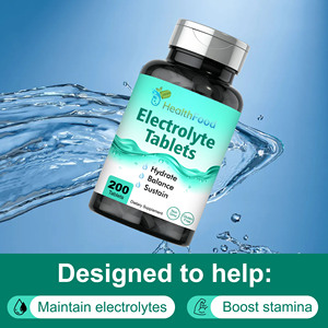Comprimés d'électrolytes de haute qualité pour adultes, favorisant une hydratation rapide et une gestion de l'énergie, complément alimentaire. - Product Image 2