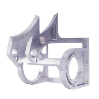 Support de genou robotique usiné sur mesure par CNC, en alliage d'aluminium, pour articulation de jambe de robot, pièces structurelles de robot industriel OEM