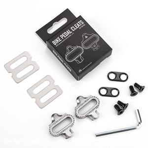 MH-56 Set di Tacchette per Pedali SPD, Tacchette in Acciaio per Bicicletta <span class=keywords><strong>MTB</strong></span>, Tacchette per Scarpe da Mountain Bike - Product Image 1